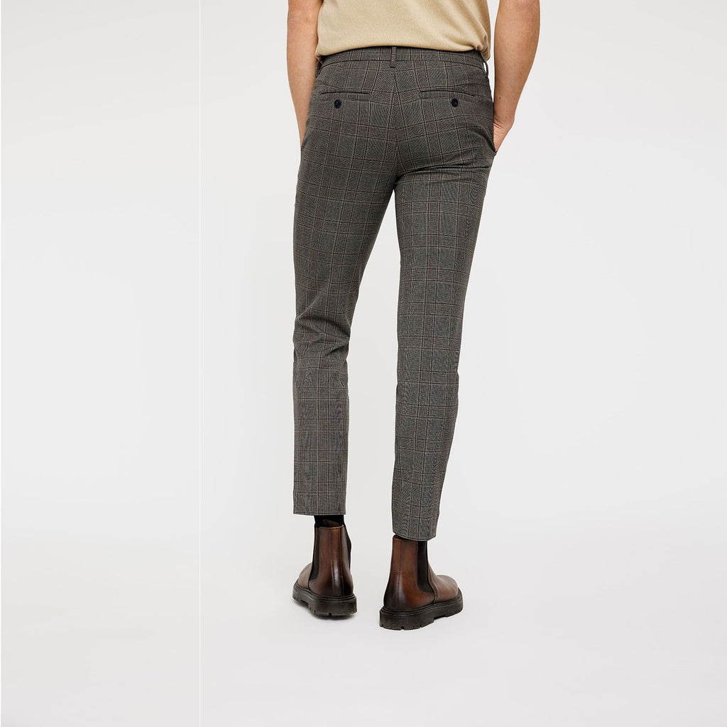 Plain Units Trousers JoshPL 071 Navy Sand Check back