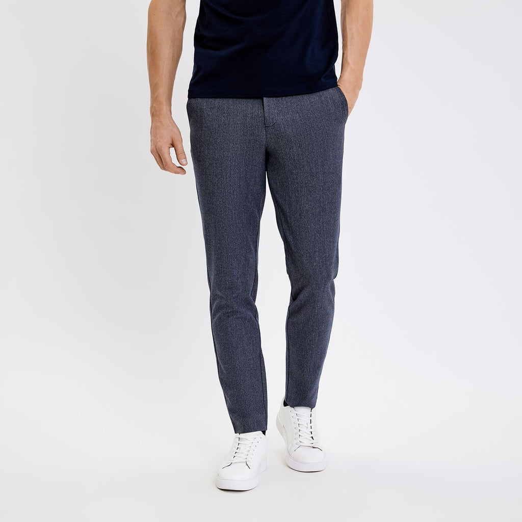 Plain Units Trousers JoshPL 079 Thunder Herringbone front