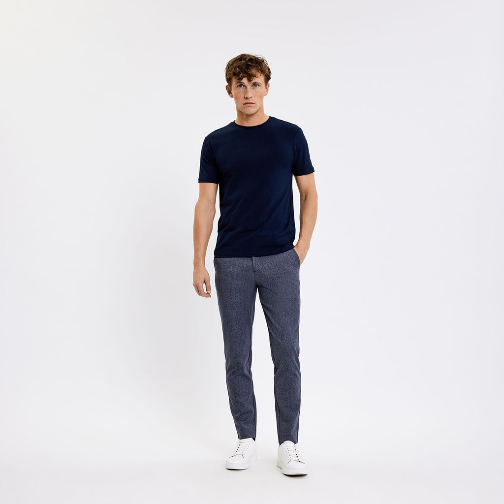 Plain Units Trousers JoshPL 079 Thunder Herringbone model