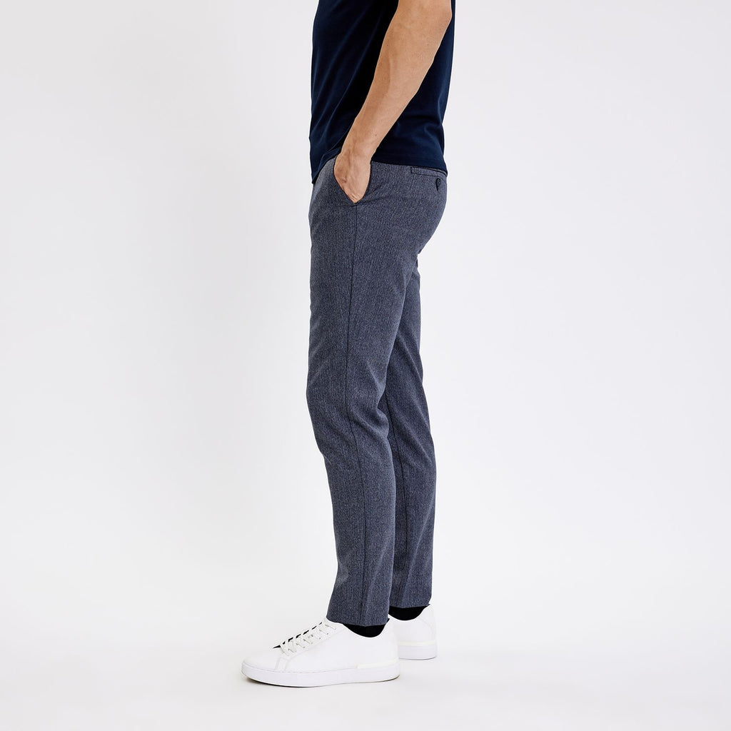 Plain Units Trousers JoshPL 079 Thunder Herringbone side