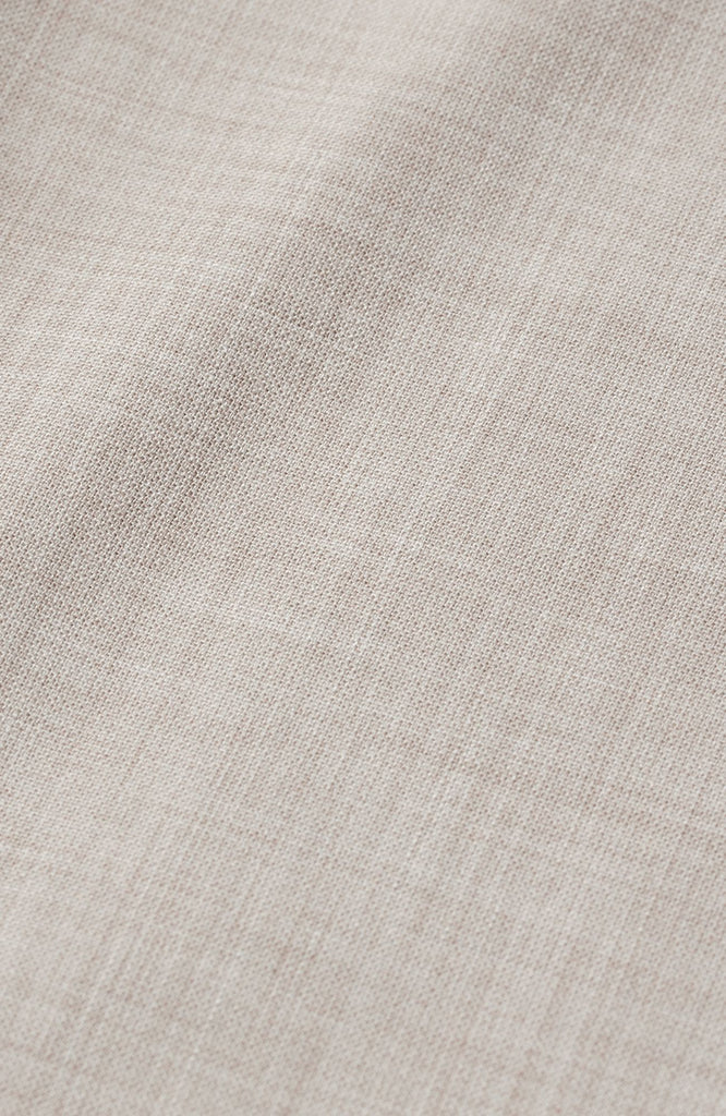 Plain Units Trousers JoshPL 085 Silver Sand Melange closeup
