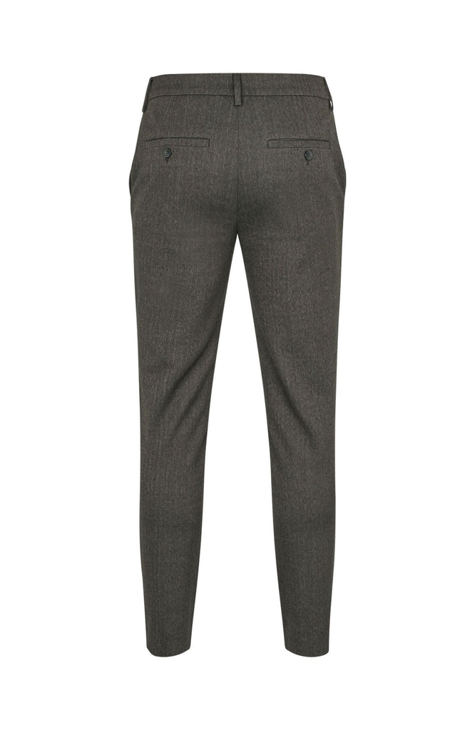 Plain Units Trousers JoshPL 090 Black Oak Herringbone gine_back