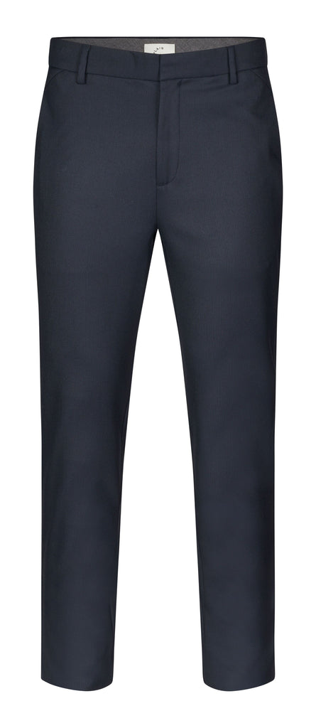 Plain Units Trousers JoshPL 103 Midnight Mini Stripe gine_front