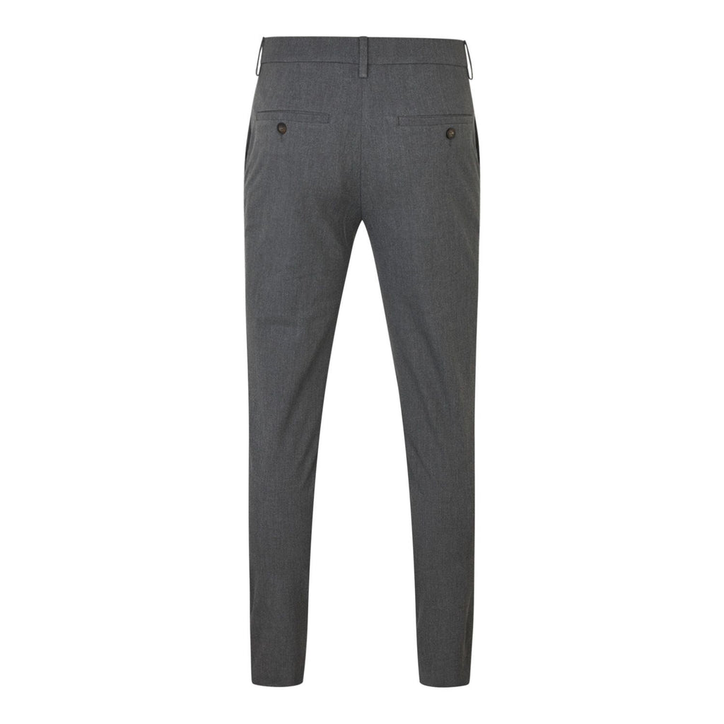 Plain Units Trousers JoshPL 315 Grey Melange gine