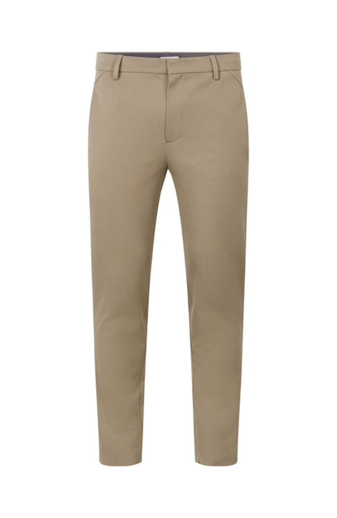 Plain Units Trousers JoshPL 805_GRS Dark Sand gine_front