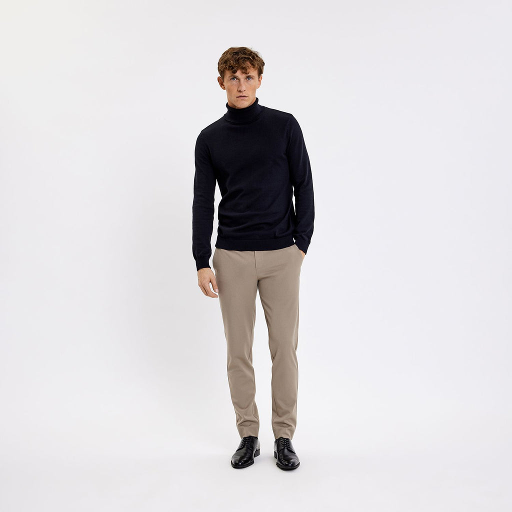 Plain Units Trousers JoshPL 805_GRS Dark Sand model