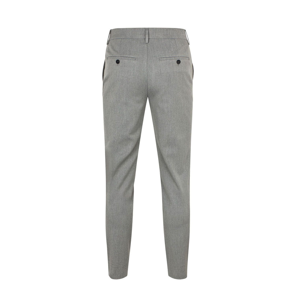 Plain Units Trousers - Formal JoshPL 805_GRS Mid Grey Melange gine