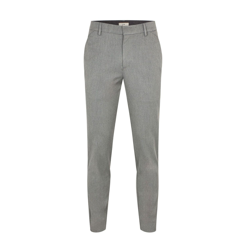 Plain Units Trousers - Formal JoshPL 805_GRS Mid Grey Melange gine