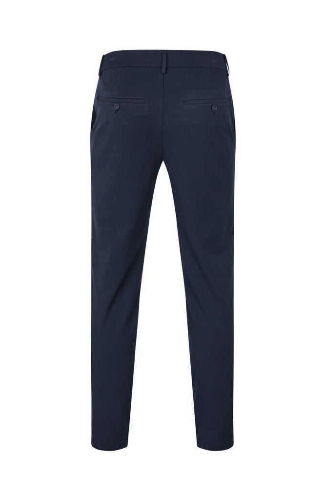 Plain Units Trousers JoshPL 805_GRS Navy gine_back