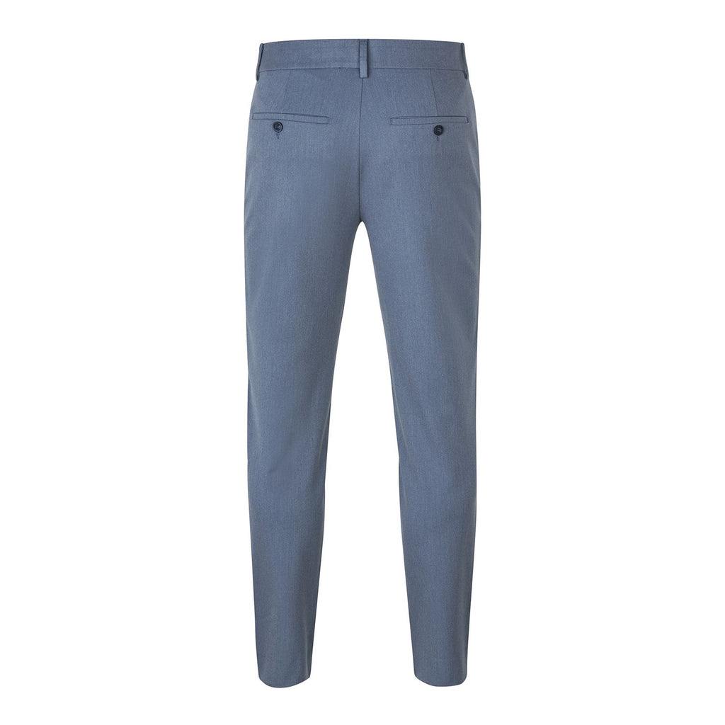 Plain Units Trousers - Formal JoshPL 805_GRS Sea Blue Melange gine