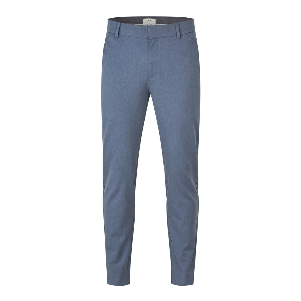 Plain Units Trousers - Formal JoshPL 805_GRS Sea Blue Melange gine