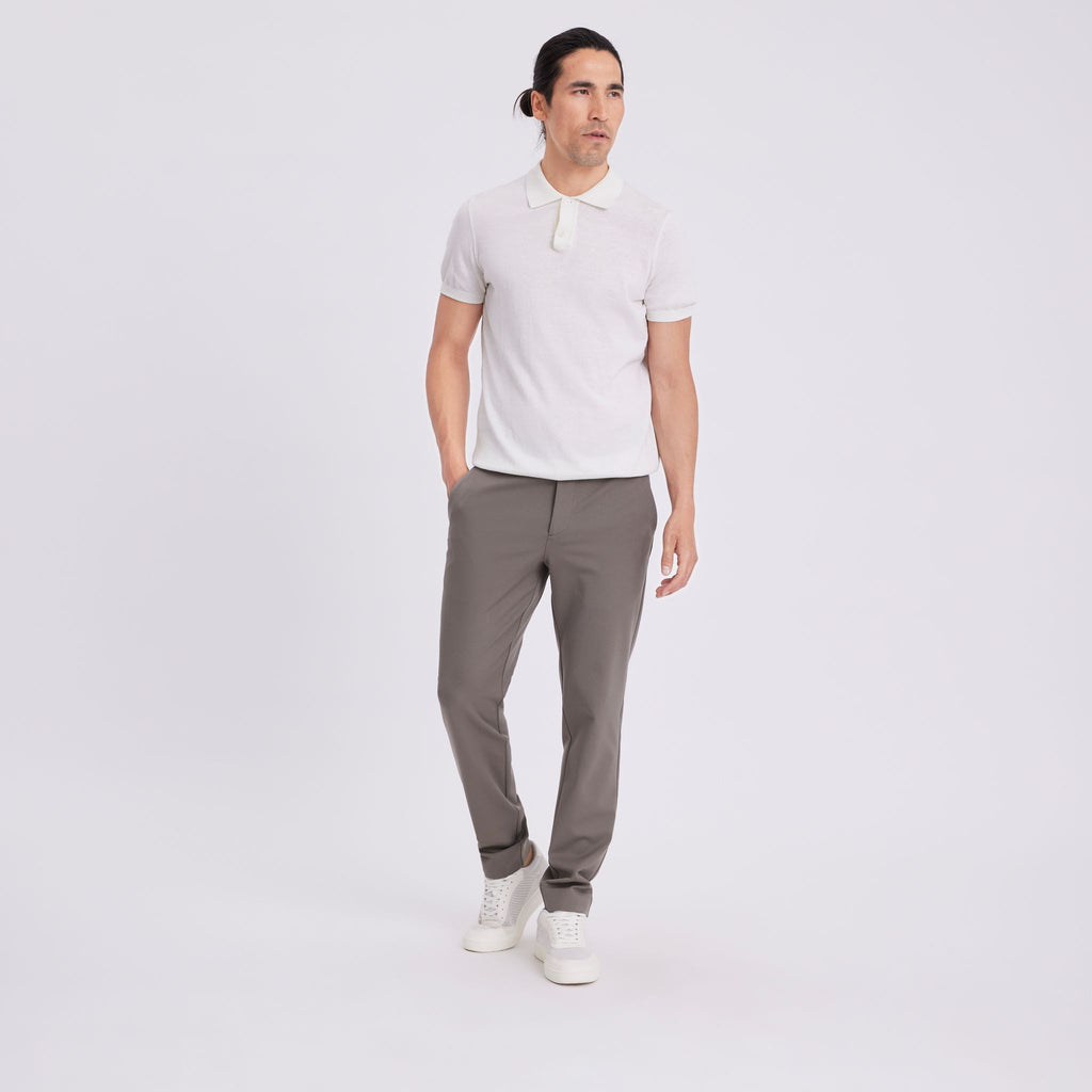 Plain Units Trousers JoshPL 805_GRS Smokey Olive model