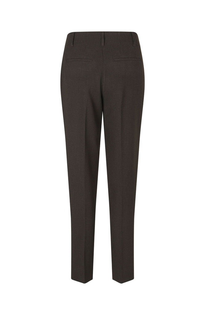 Five Units Trousers JuliaFV 032_RCS-Blended Mocca Check gine_back