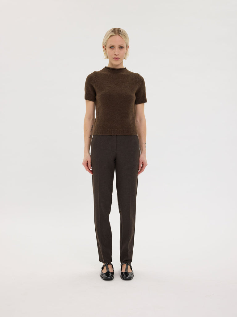 Five Units Trousers JuliaFV 032_RCS-Blended Mocca Check model