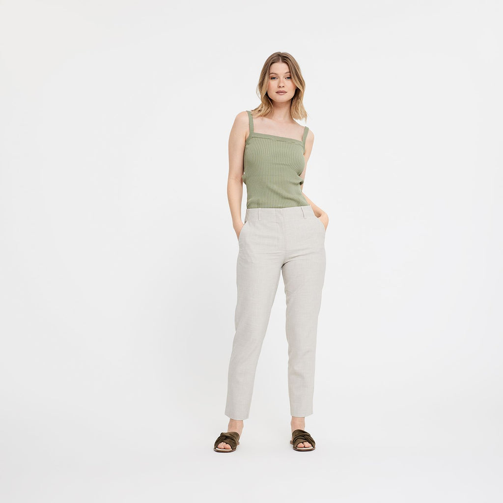Five Units Trousers JuliaFV 033_RCS-Blended Sand Melange model
