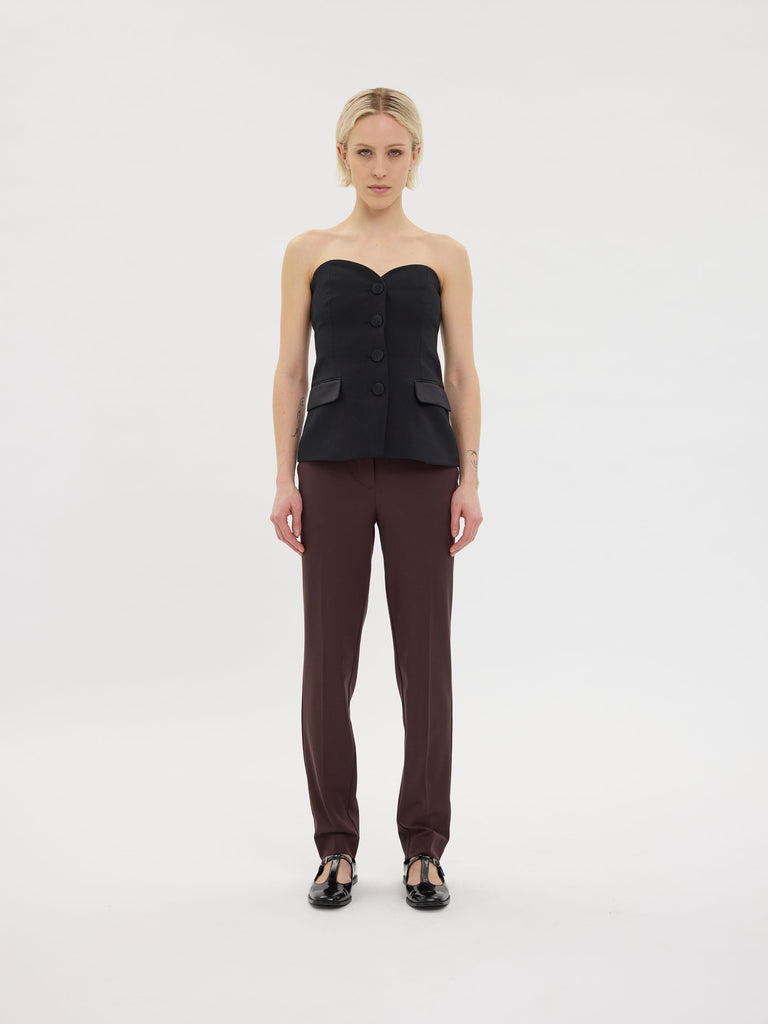 Five Units Trousers JuliaFV 053 Deep Garnet model