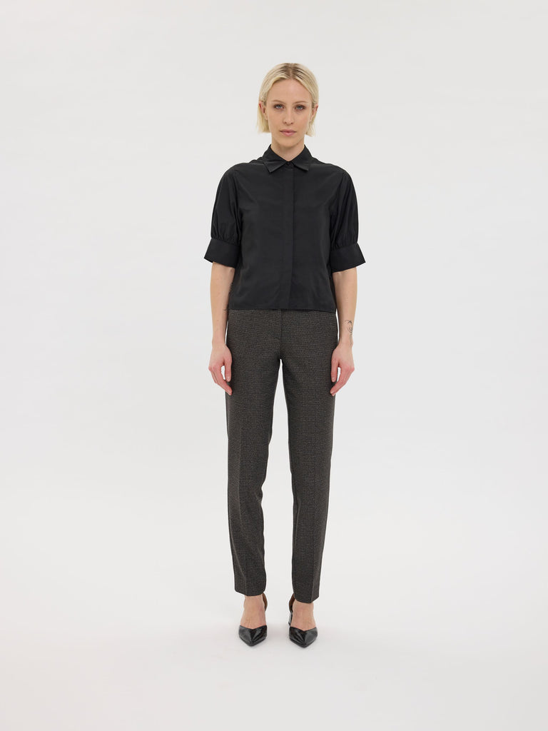 Five Units Trousers JuliaFV 110_GRS Black Coffee Fusion model