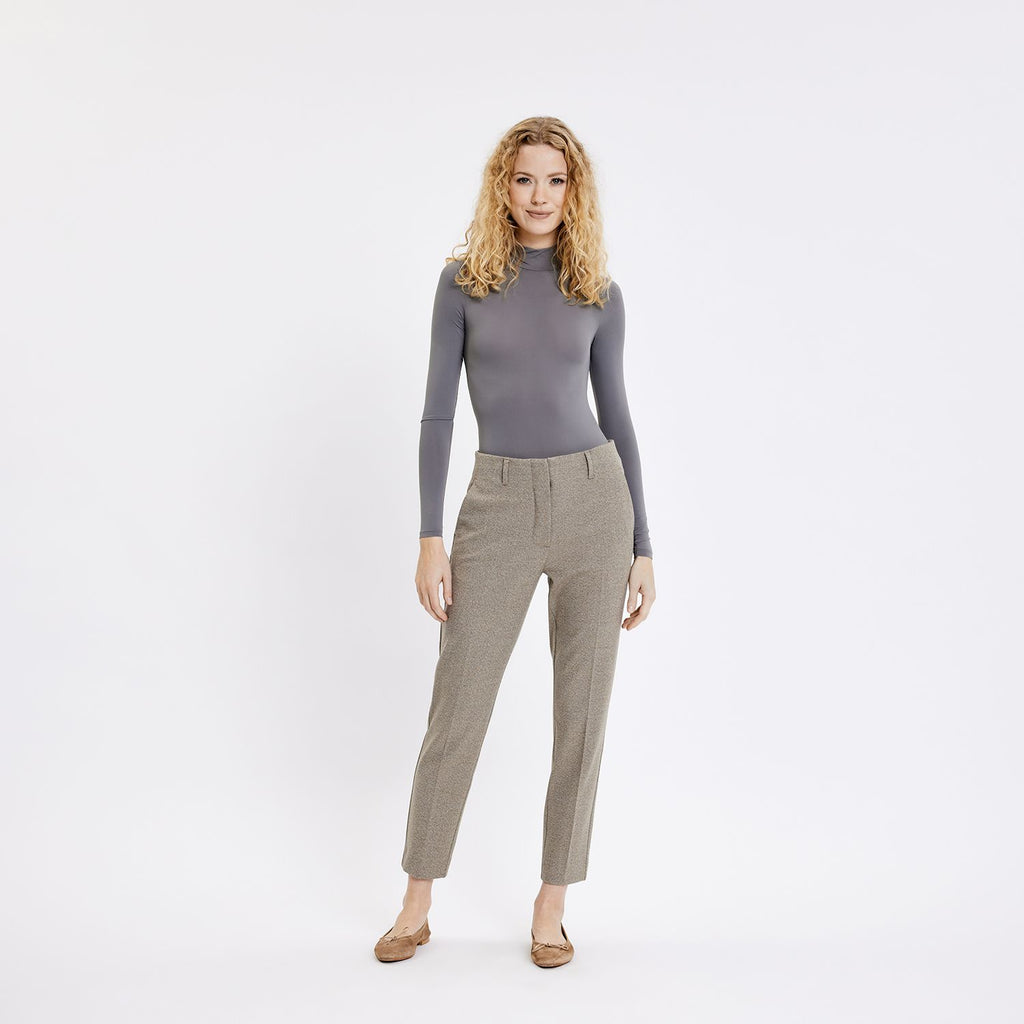 Five Units Trousers JuliaFV 838_RCS-Blended Hazel Melange model