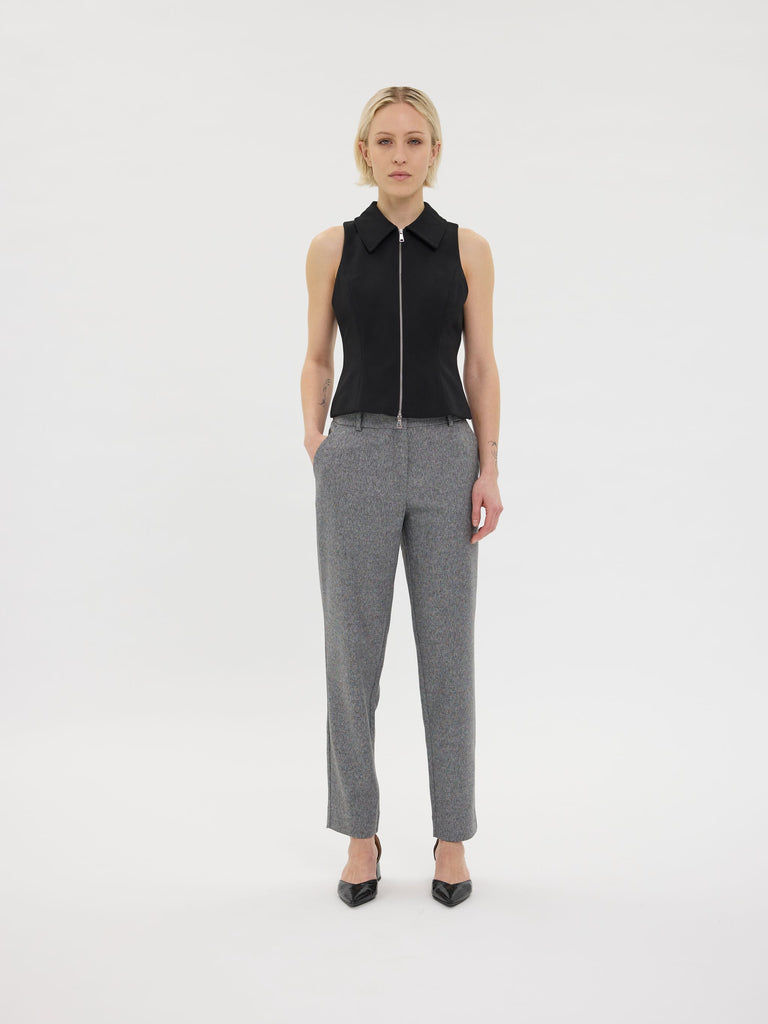 Five Units Trousers KaisaFV 438 Pepper Melange model