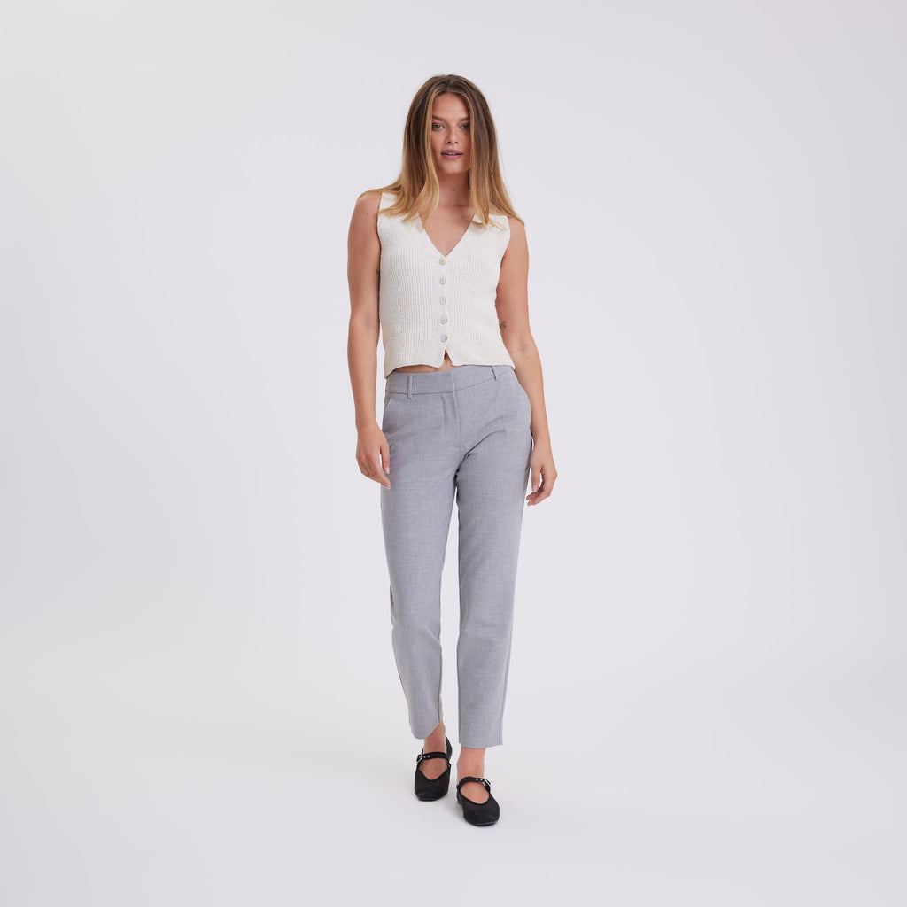 Five Units Trousers - Formal KaisaFV 826 Mid Grey Melange model