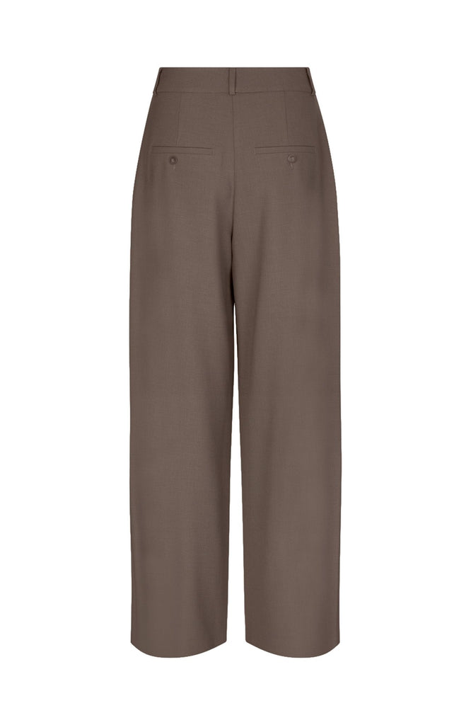 Five Units Trousers KarenFV 826 Mud Brown Melange gine_back
