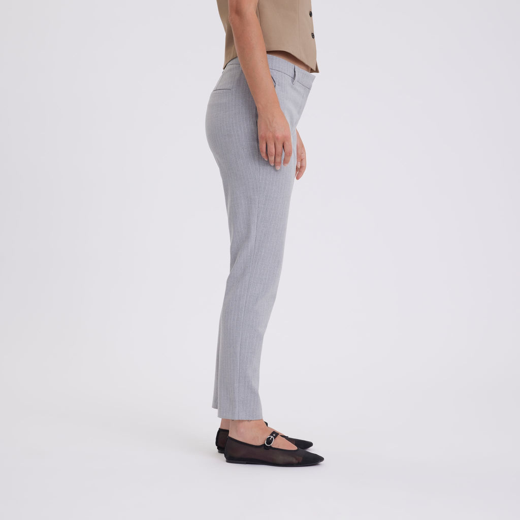 Five Units Trousers - Formal KylieFV 553_GRS Light Grey Pinstripe side