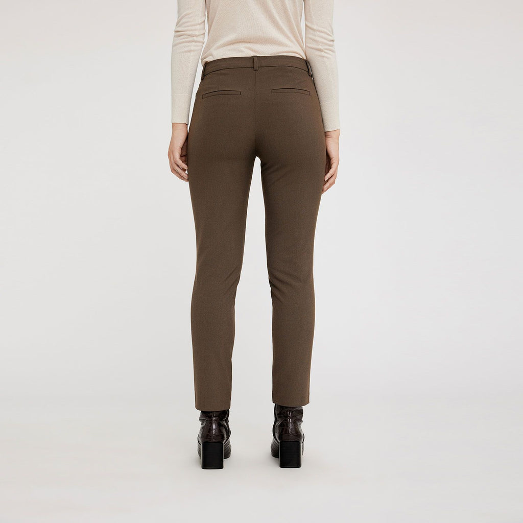 Five Units Trousers KylieFV Crop 285 Grey Brown Melange back