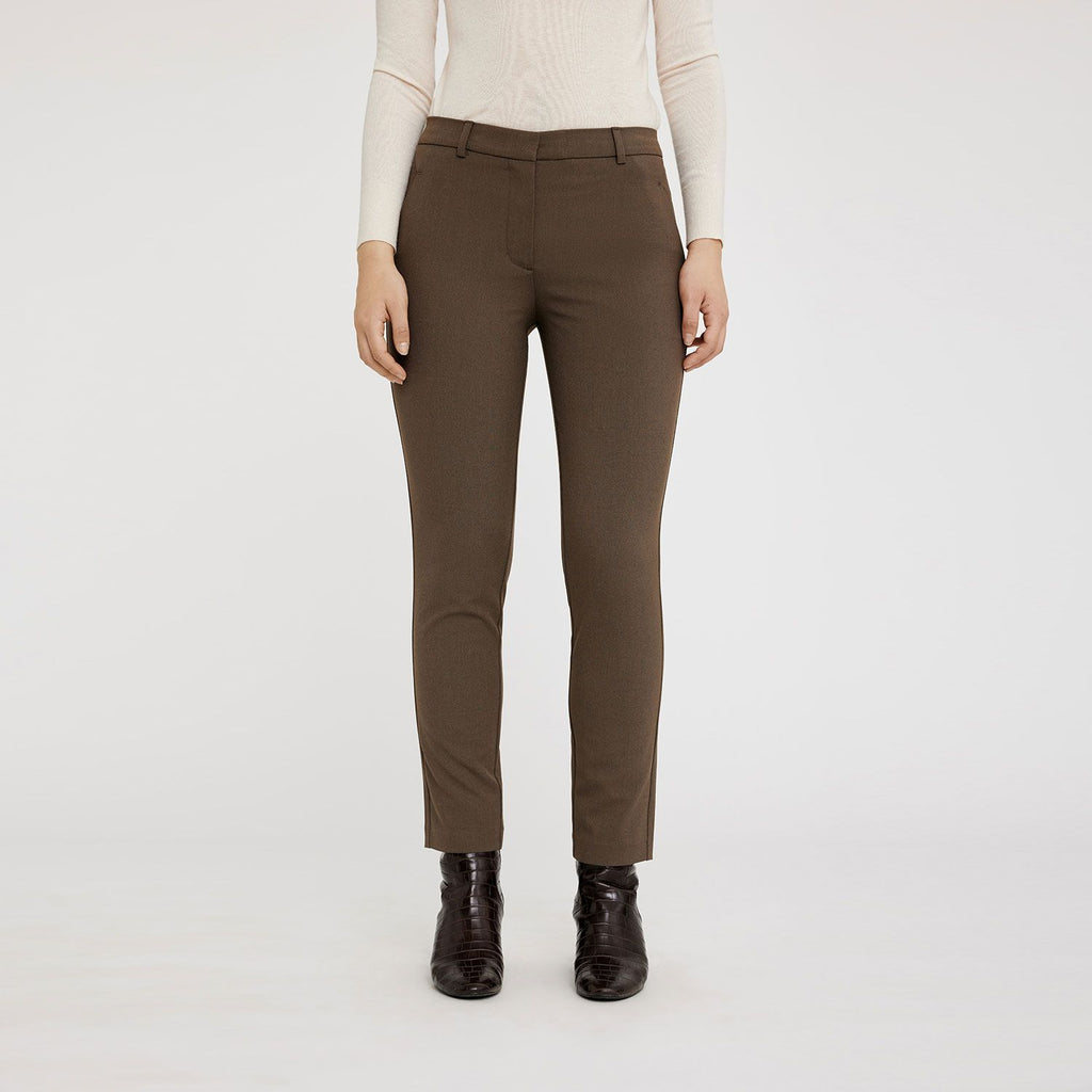 Five Units Trousers KylieFV Crop 285 Grey Brown Melange front