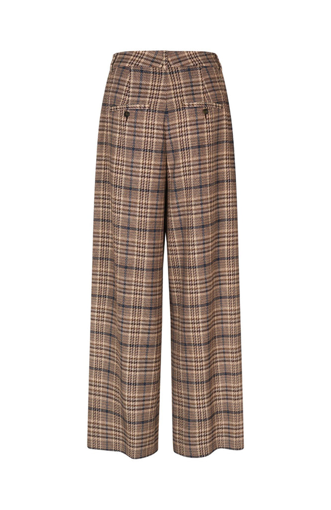 Five Units Trousers LauraFV 067 Lambrusco Check gine_back