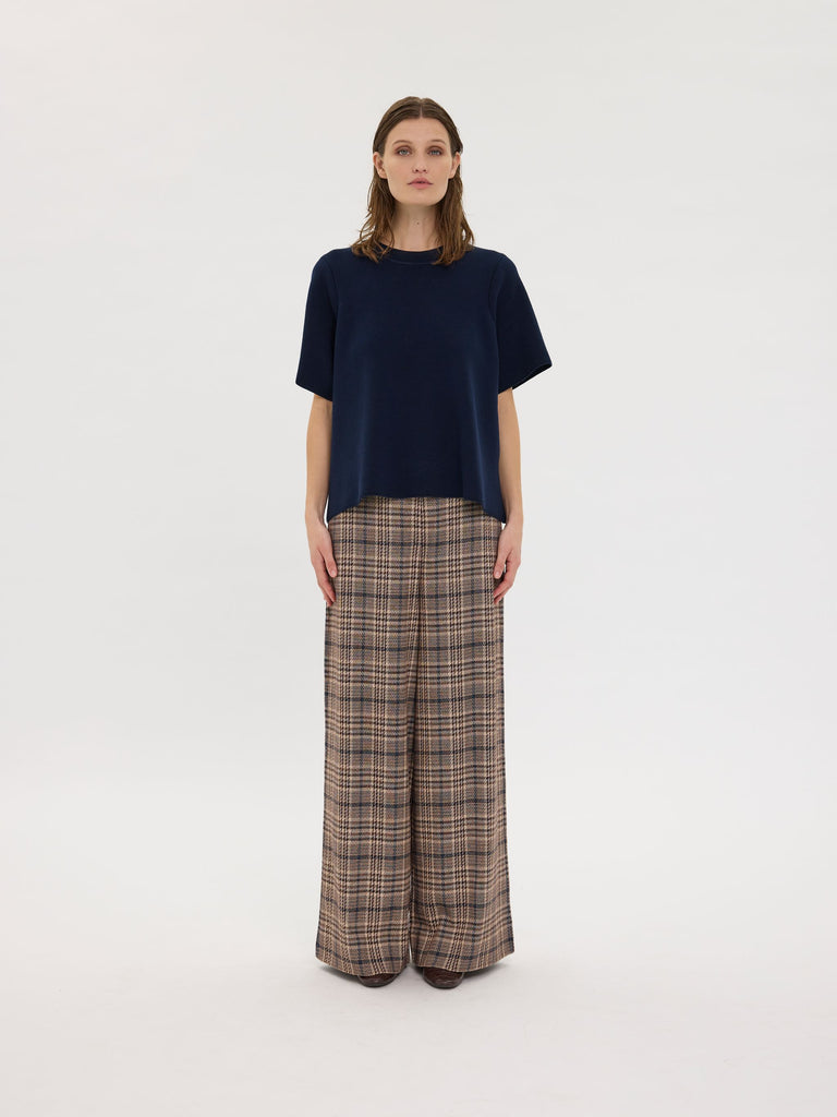 Five Units Trousers LauraFV 067 Lambrusco Check model