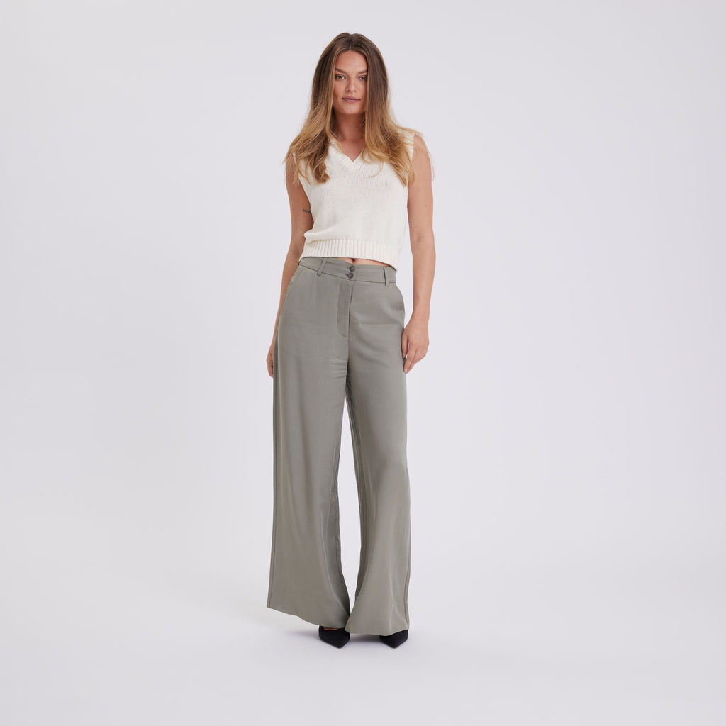 Five Units Trousers - Formal LauraFV 849 Dusty Green model