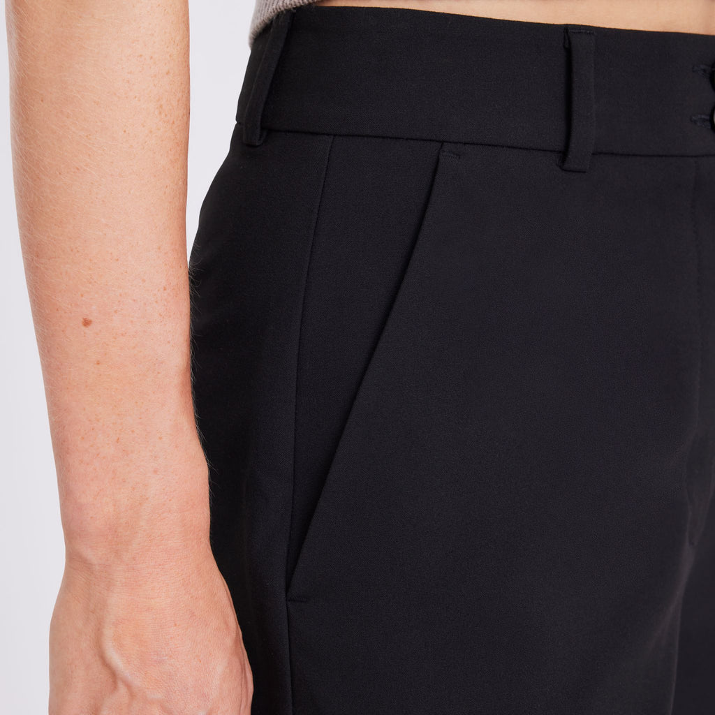 Five Units Trousers - Formal LauraFV Midi Shorts 285 Black deatil