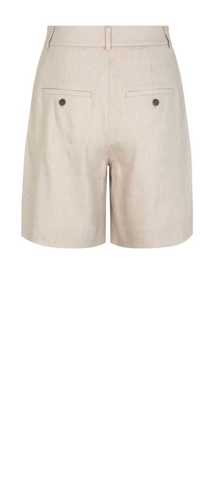 Five Units Shorts LauraFV Midi Shorts 769 Sand Linen gine