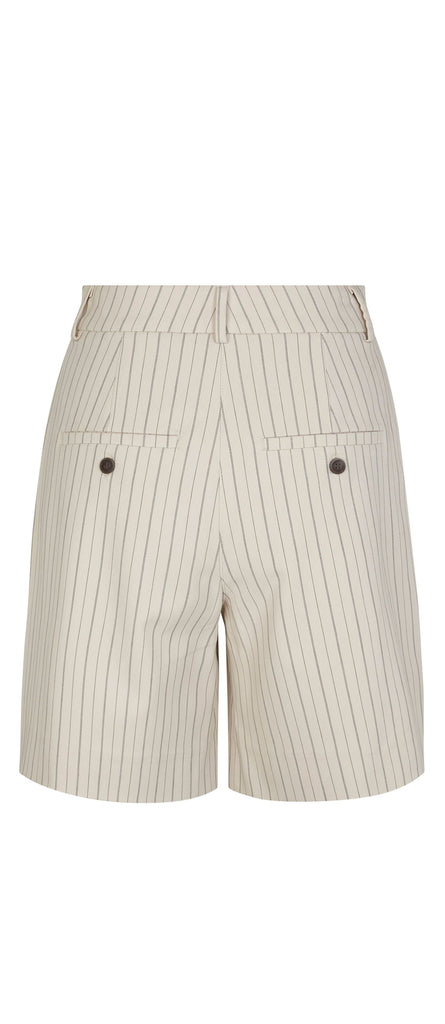 Five Units Trousers LauraFV Midi Shorts 876 Sand Navy Pin gine_back