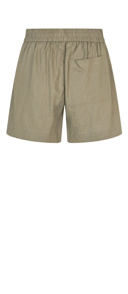 Five Units Trousers LineaFV Shorts 763 Light Army gine_back