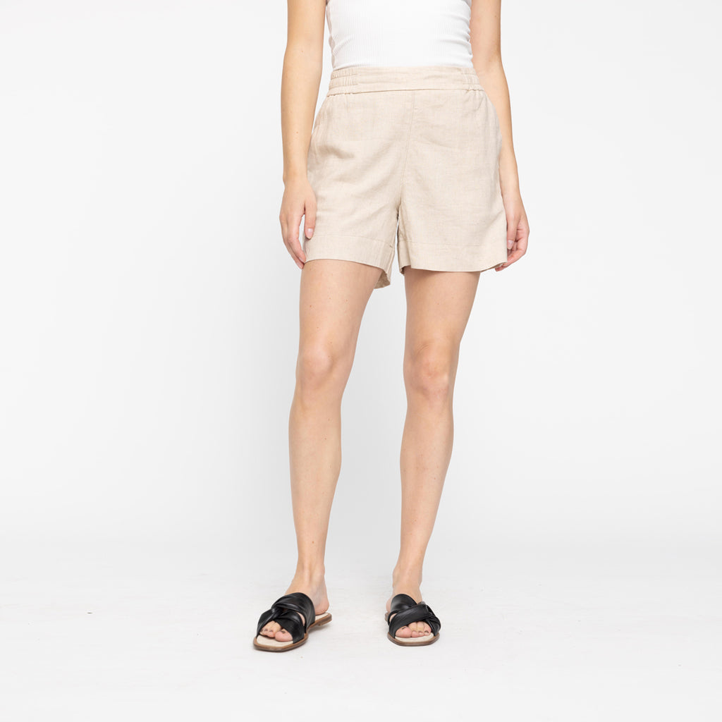 LineaFV_Shorts_763 Natural FRONT