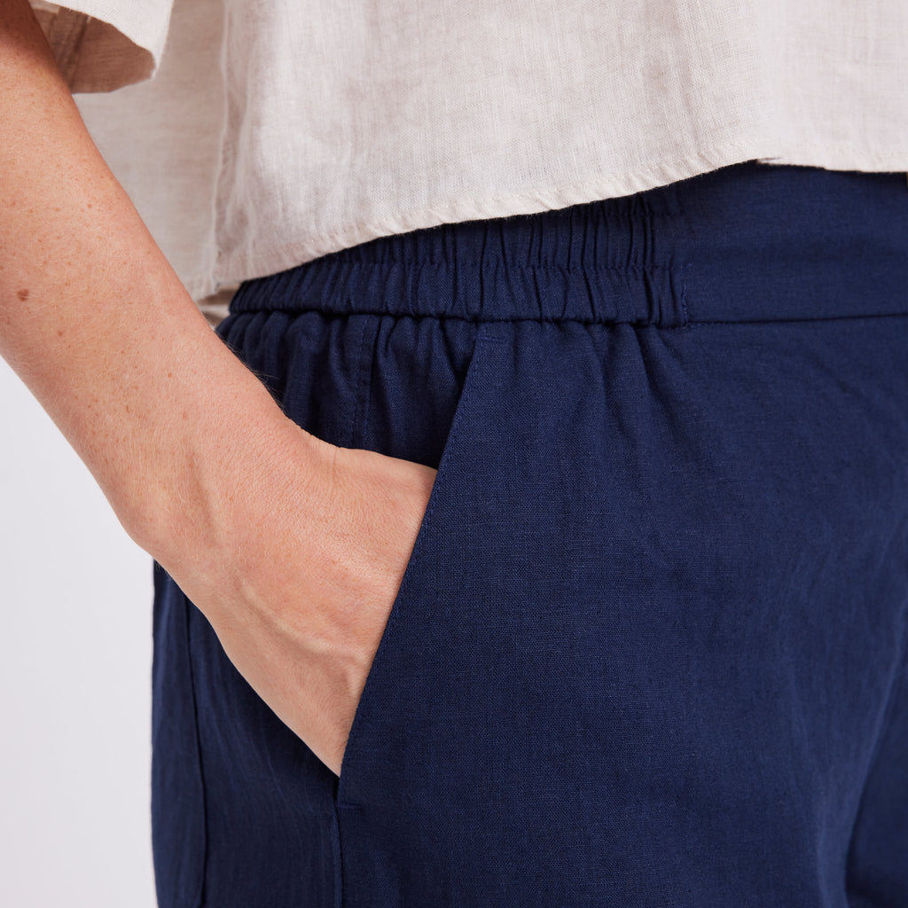 LineaFV_Shorts_763 Navy DETAIL_2