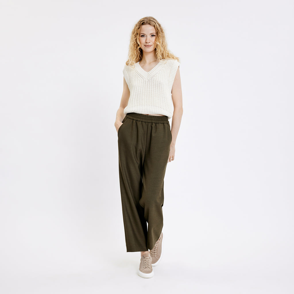 LouiseFV_Ankle_085 Olive_Melange MODEL