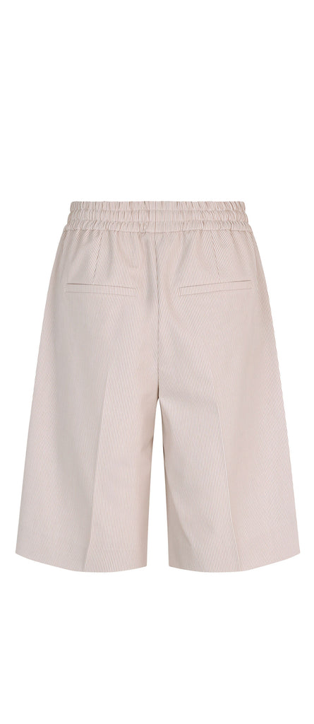 Five Units Trousers LouiseFV Shorts 874 Light Sand Stripe gine_back