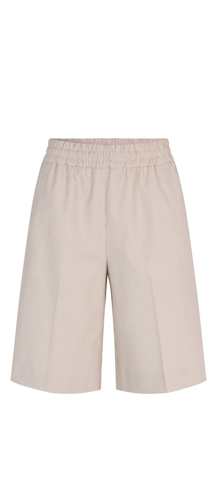 Five Units Trousers LouiseFV Shorts 874 Light Sand Stripe gine_front
