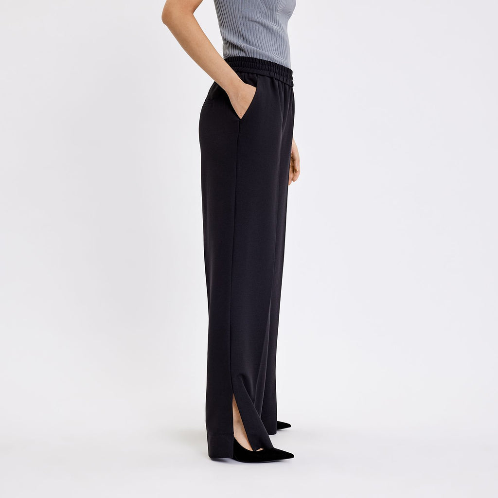 Five Units Trousers - Formal LouiseFV Split 031 Beluga Black side