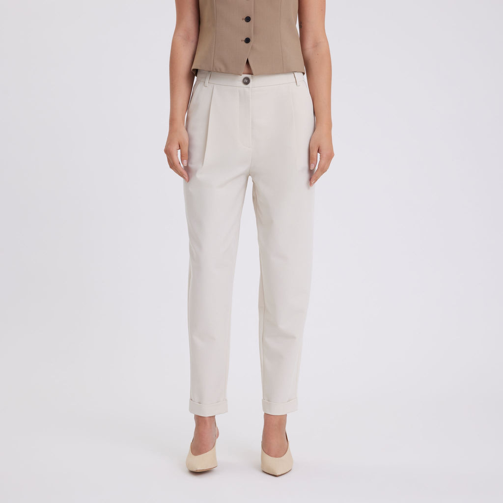 Five Units Trousers - Formal MalouFV 030 White Chocolate front