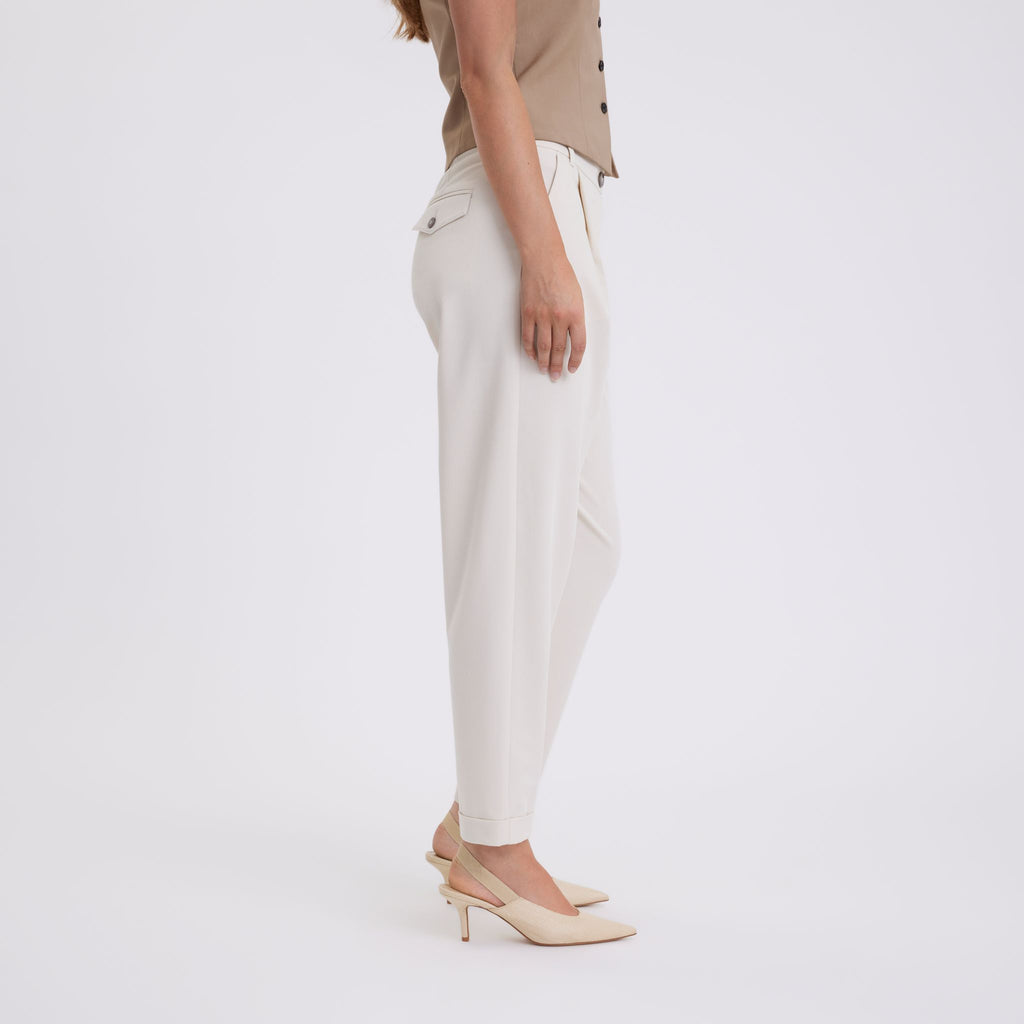 Five Units Trousers - Formal MalouFV 030 White Chocolate side