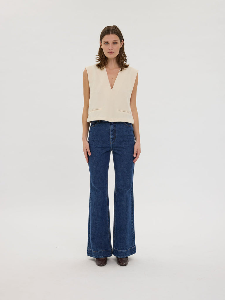 Five Units Jeans OdetteFV 745_RCS-Blended Classic Blue model