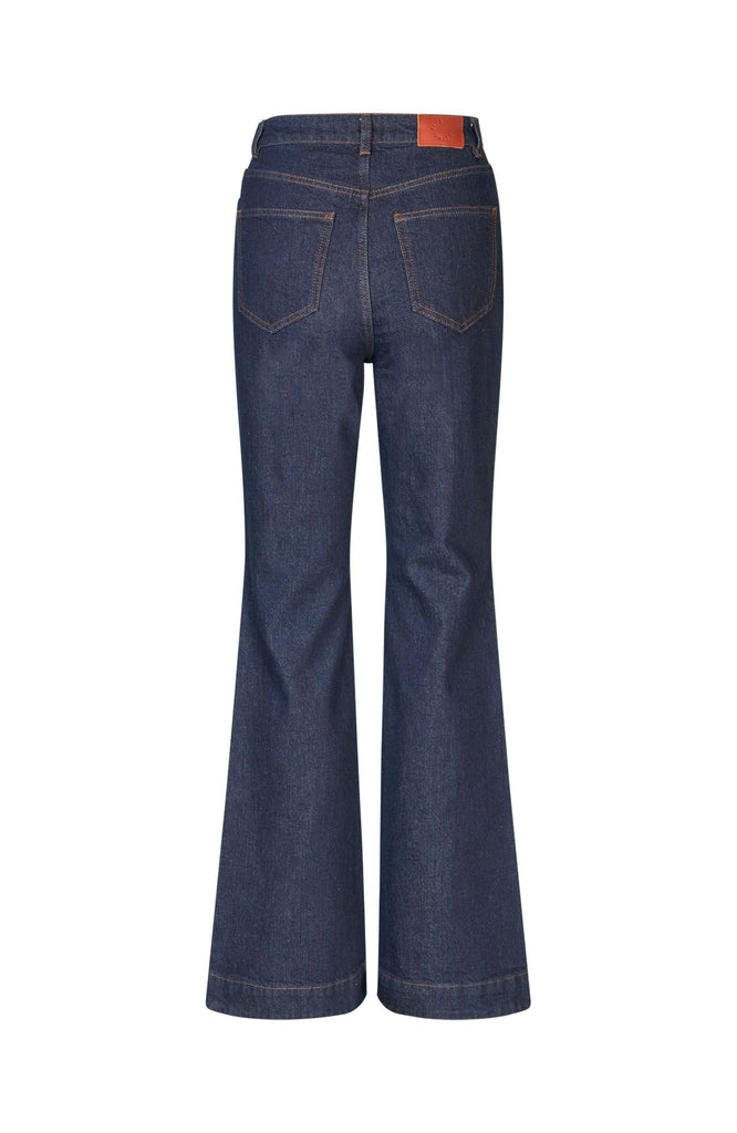 Five Units Jeans OdetteFV 745_RCS-Blended Dark Rinse gine_back