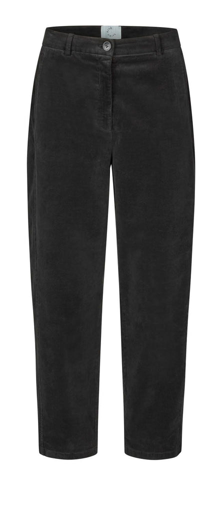 Five Units Trousers OlgaFV Ankle 618 Black Fine Corduroy gine_front