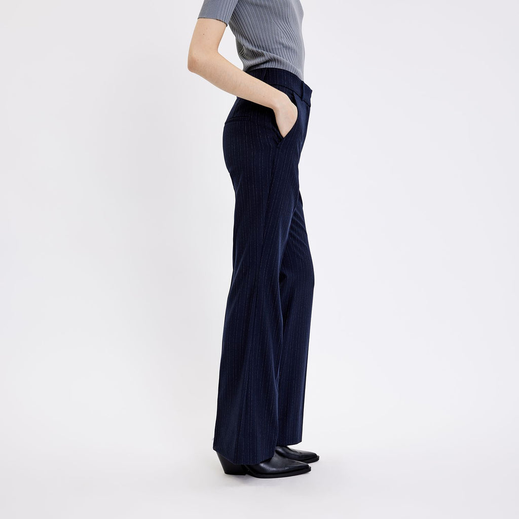 Five Units Trousers OliviaFV 027_GRS Twilight Pinstripe side