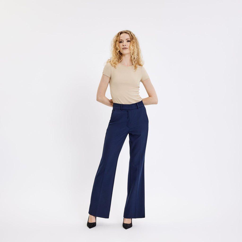 Five Units Trousers - Formal OliviaFV 063_RCS-Blended Blue Depths model