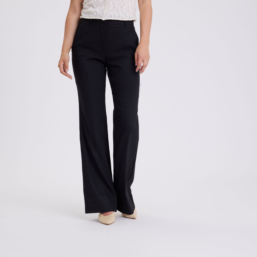 Five Units Trousers - Formal OliviaFV 769 Black Linen front