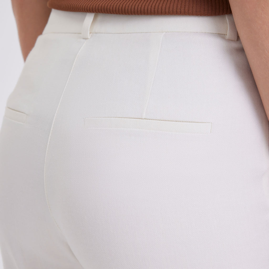 Five Units Trousers - Formal OliviaFV 769 Cream White Linen details